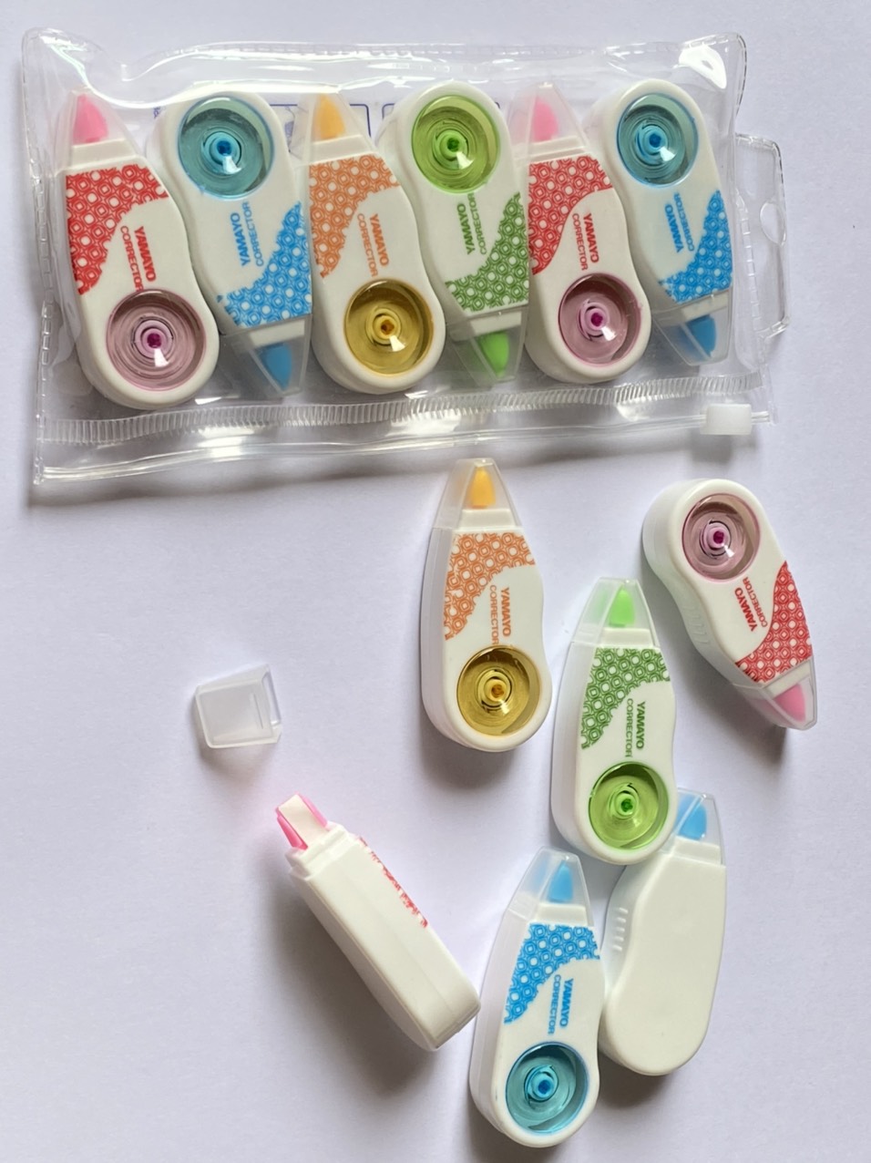 Bộ 6 bút xóa kéo Yamayo mini