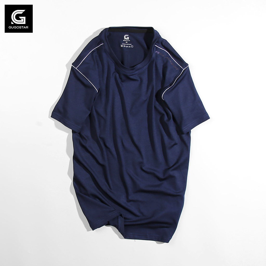 Áo thun nam relaxing g02 gugostar, chất thể thao thoáng mát, co giãn 4 chiều