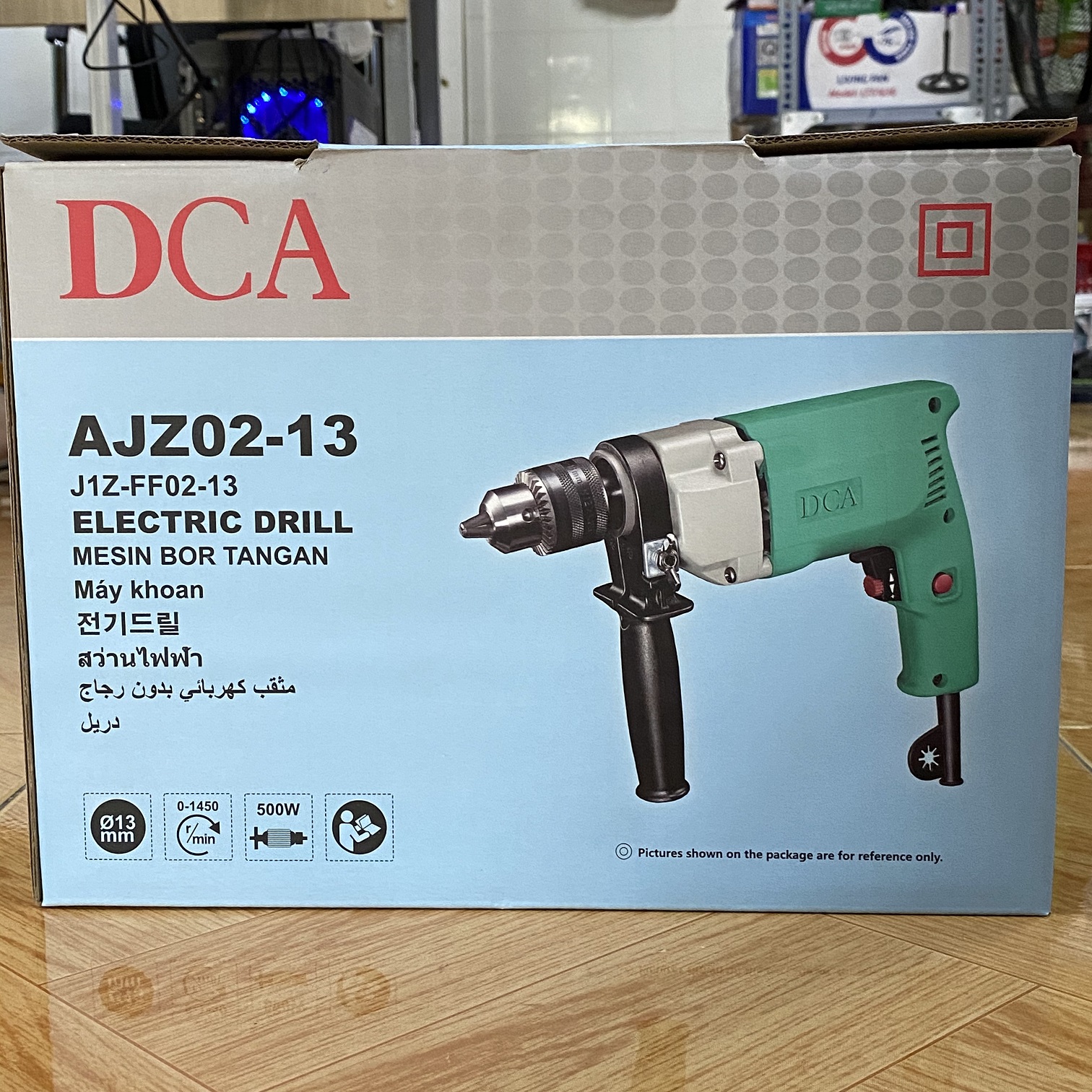 Máy khoan búa DCA AZJ02-13 500W (BH 6 Tháng)