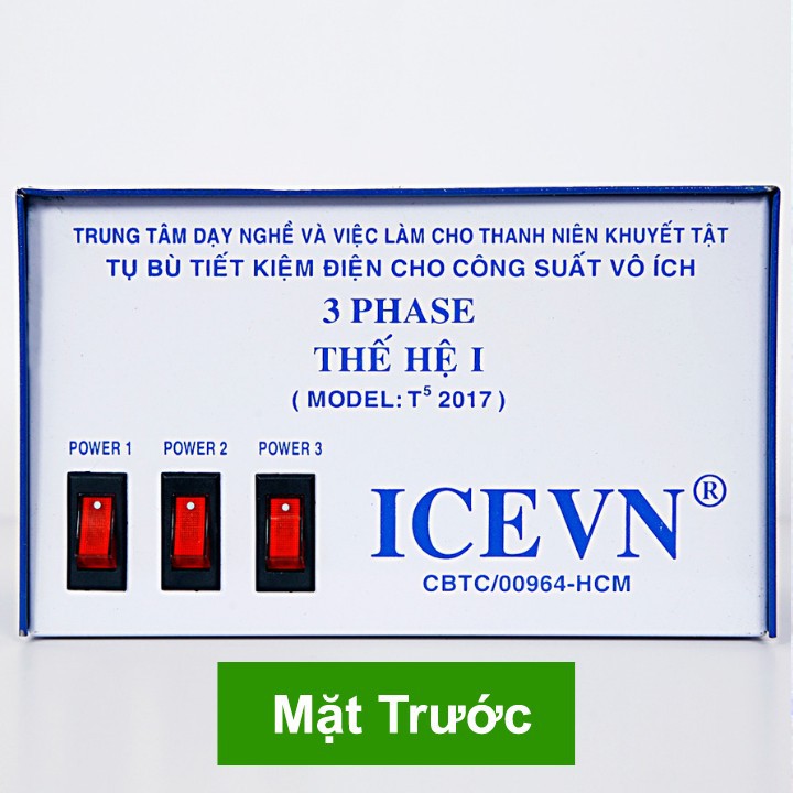 Tụ Bù Tiết Kiệm Điện Cho Mạng Lưới Điện 3 Pha