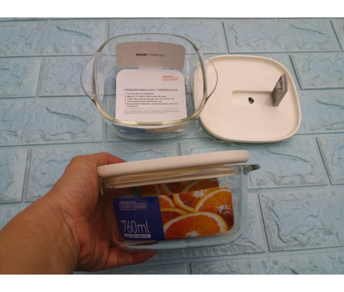 Hộp thủy tinh chịu nhiệt Lock&Lock 760ml