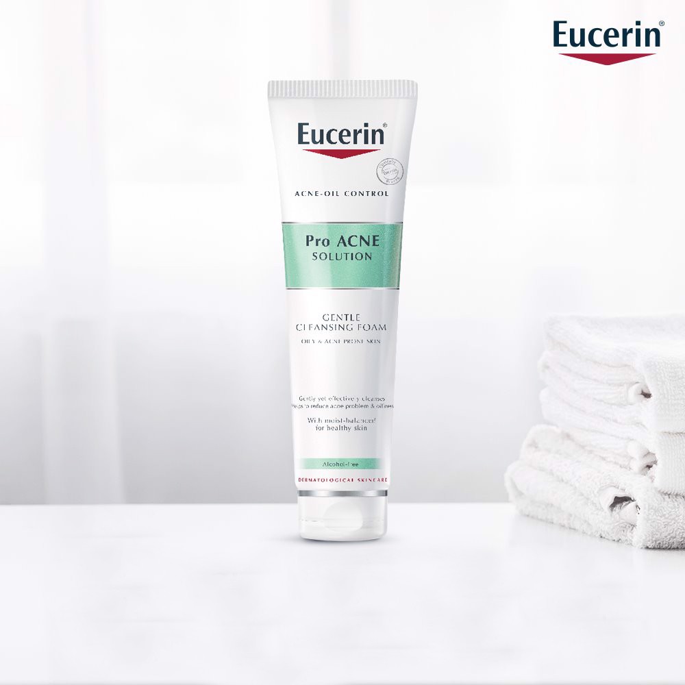 Sữa Rửa Mặt Giảm Mụn Eucerin Pro Acne Solution Gentle Cleansing Foam