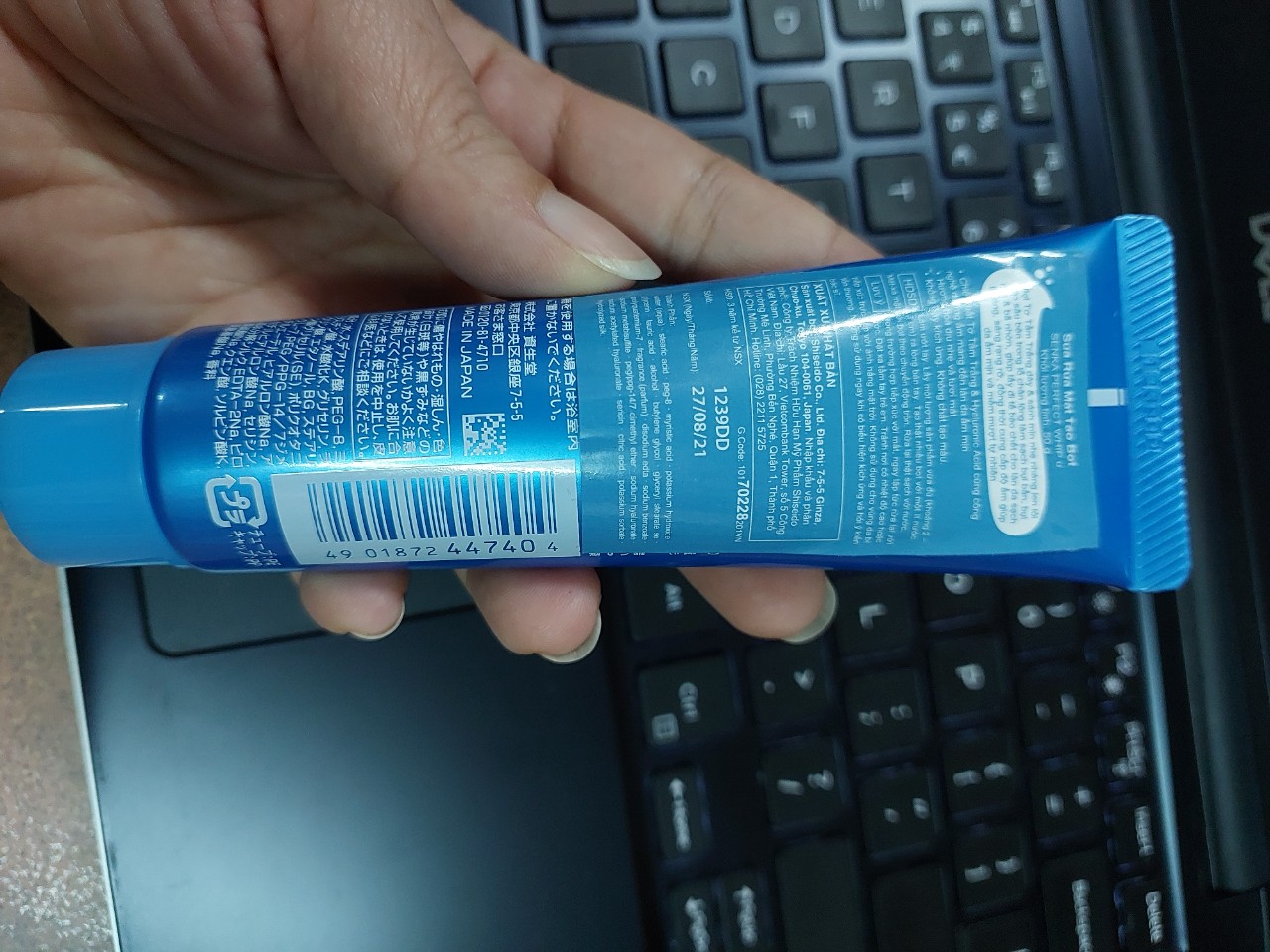 Combo 7 tuýp sữa rửa mặt tạo bọt Senka 50ml