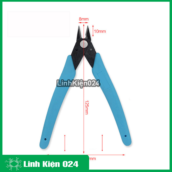 Kìm cắt chân linh kiện Xupcn, kềm cắt dây điện, linh kiện lưỡi cong sắc bén
