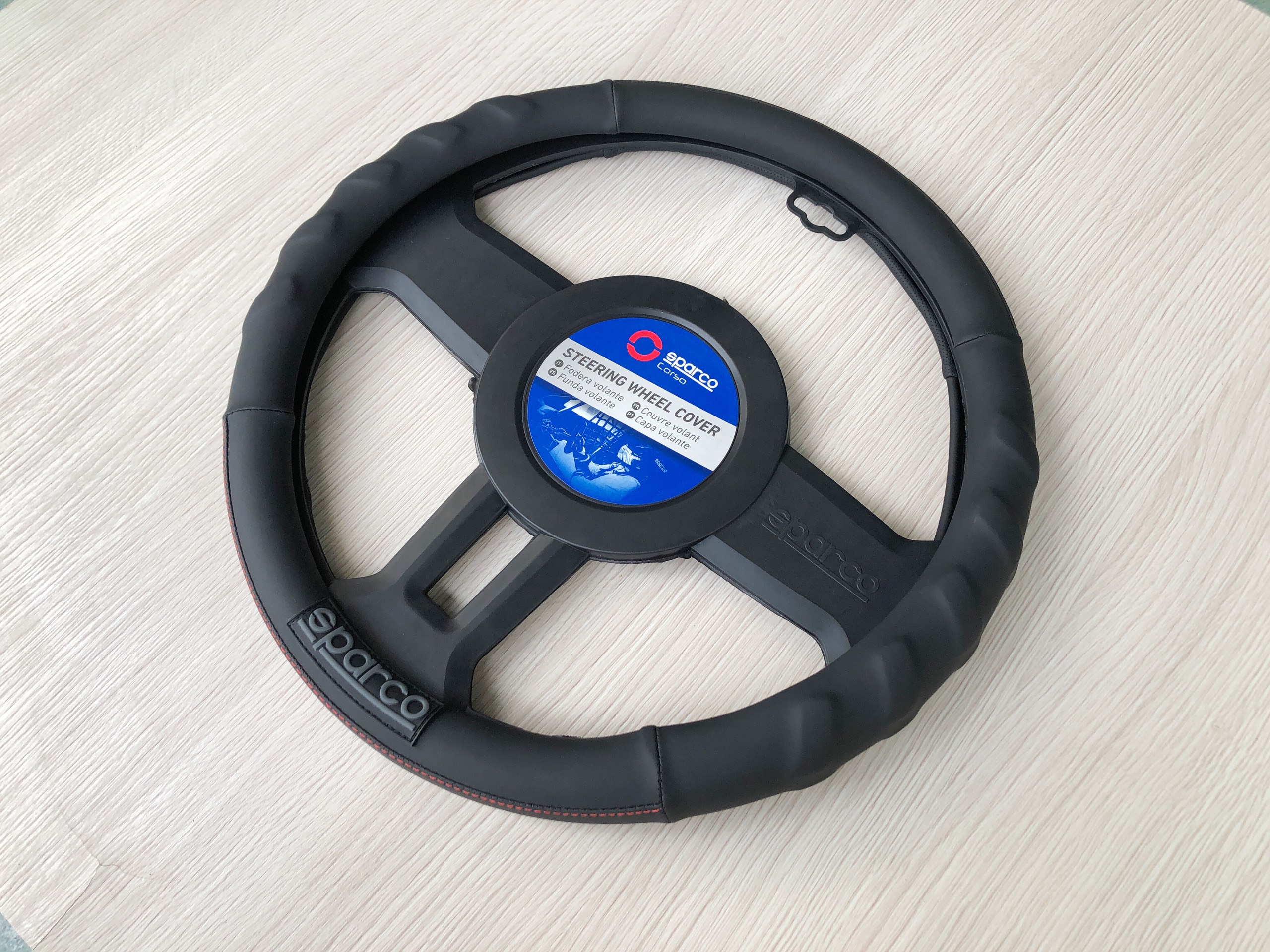 [HCM]Bọc vô lăng Sparco Corsa (SPC1117BK)