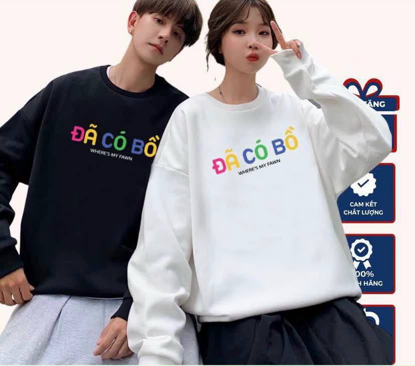 ÁO KHOÁC CẶP ĐÔI HOODIE SWEATER UNISEX IN CHỮ CHƯA CÓ BỒ CỰC HOT, CHẤT NỈ DÀY DẶN, PHONG CÁCH CỰC CHẤT COOL NGẦU TP800