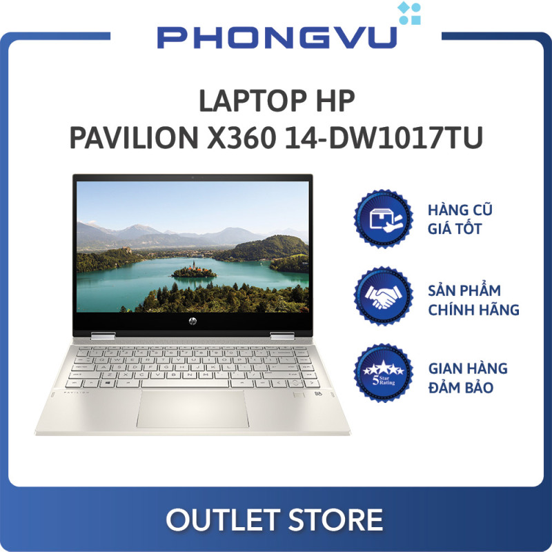 Bảng giá Laptop HP Pavilion X360 14-dw1017TU (2H3L9PA) (i3-1115G4) (Vàng) - Laptop cũ Phong Vũ