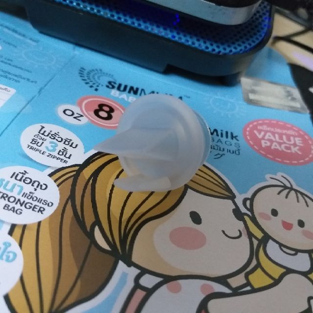 Van chân không máy hút sữa Queen 5s