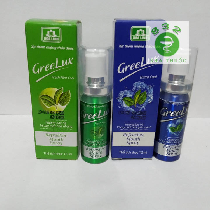 Xịt thơm miệng thảo dược Greelux