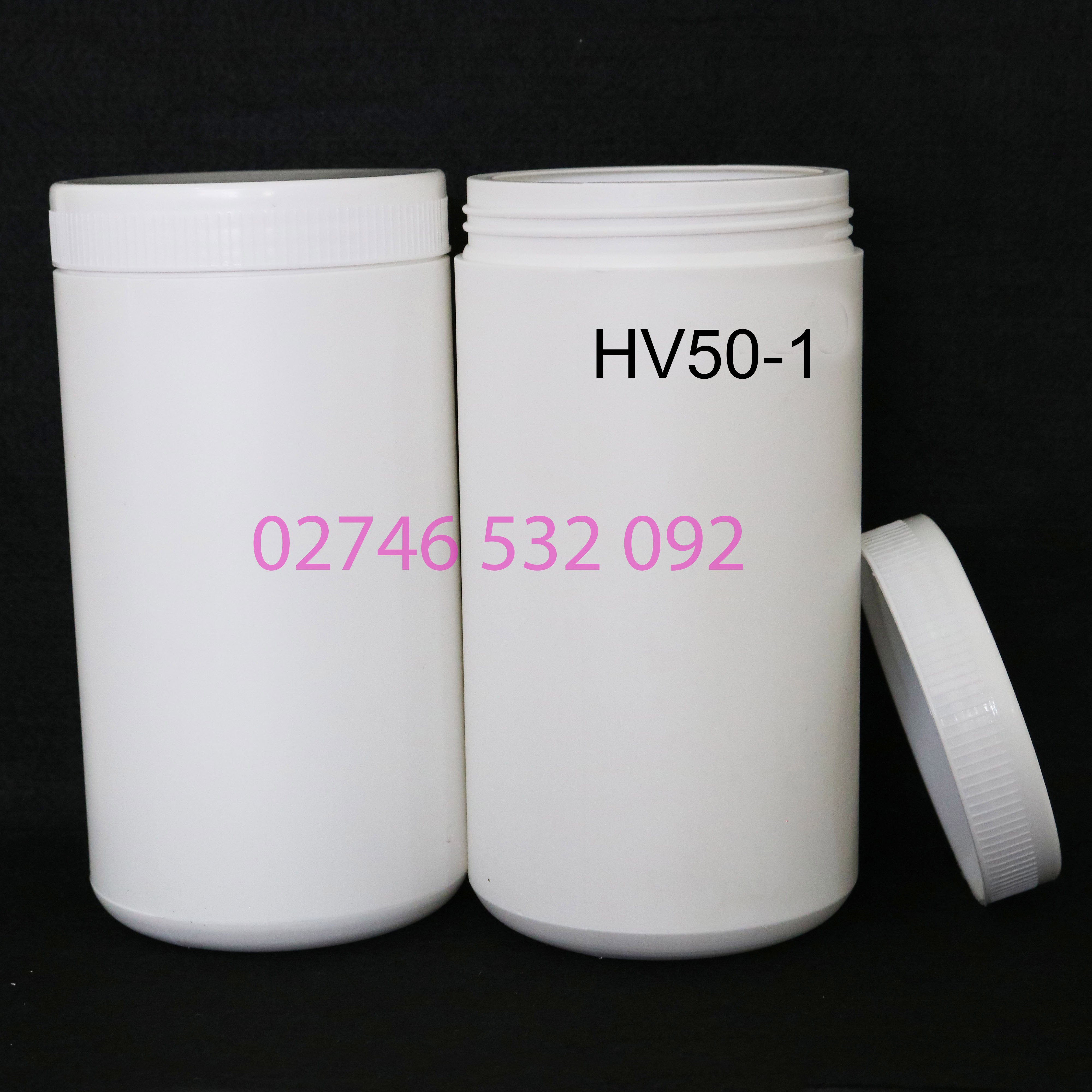 COMBO 10 Hủ Nhựa Trắng Đục Nắp Vặn - HV50 - 1 - cho khách - Đựng Từ 700g Đến 900g Bột Mịn