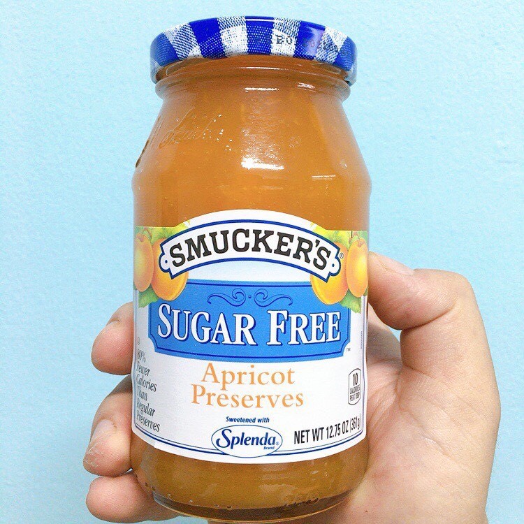 Mứt trái cây không đường Smuckers ( eat clean, diet, tiểu đường ,gymer )