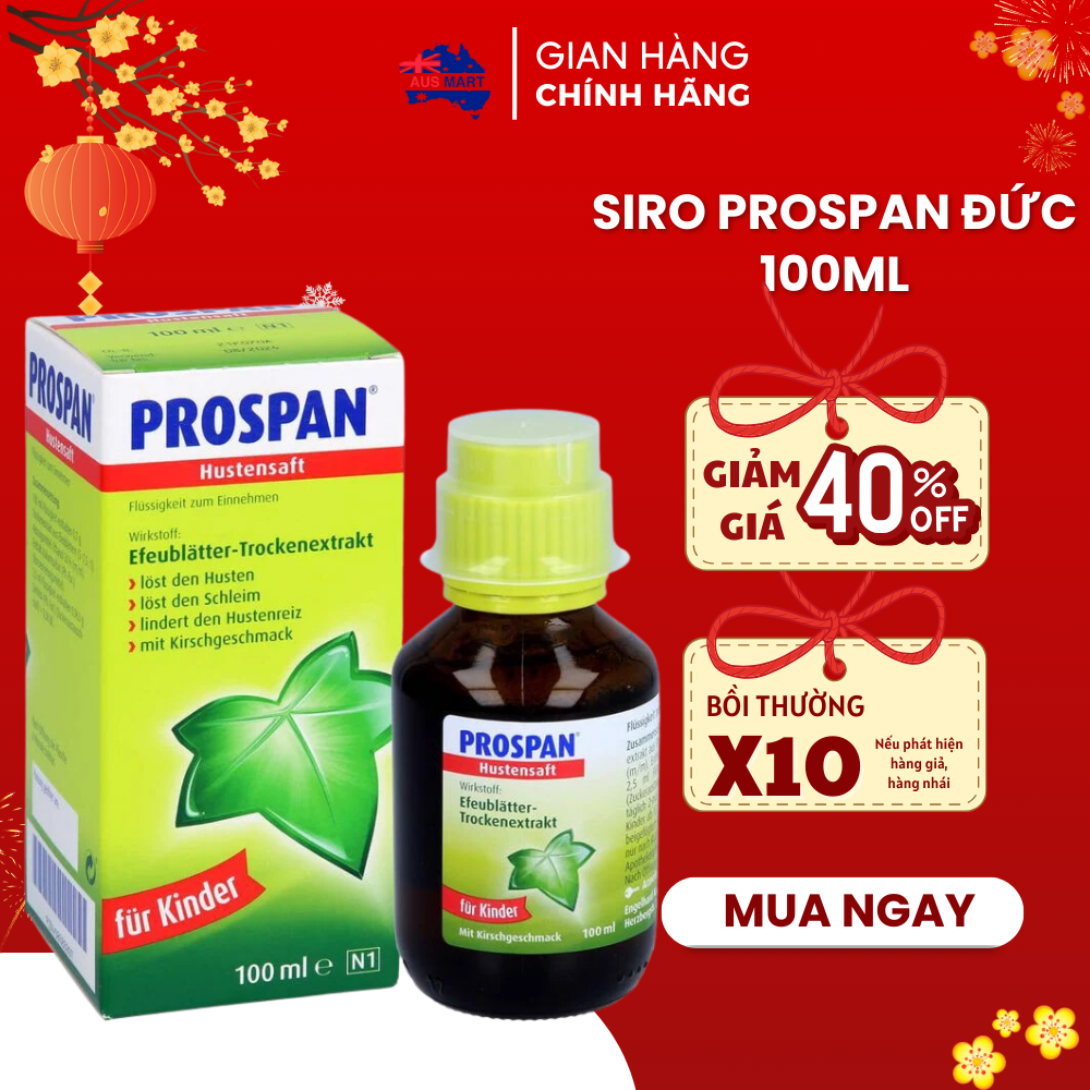 Siro ho Prospan Đức Hustensaft 100ml
