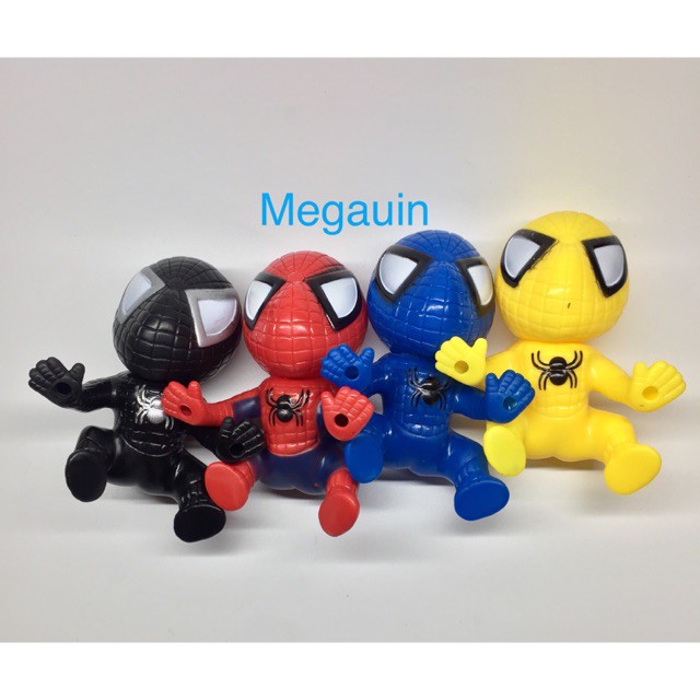 Người nhện spider man trang trí gắn đuôi xe máy