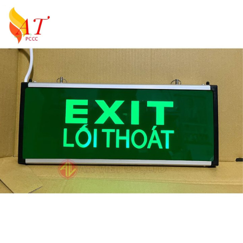 Đèn Exit lối thoát hiểm 2 mặt 3W The Exit light -