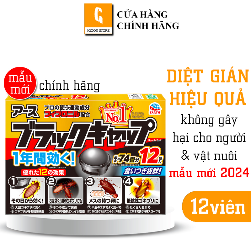 Diệt kiến, Diệt chuột, Diệt gián Earth Nhật Bản
