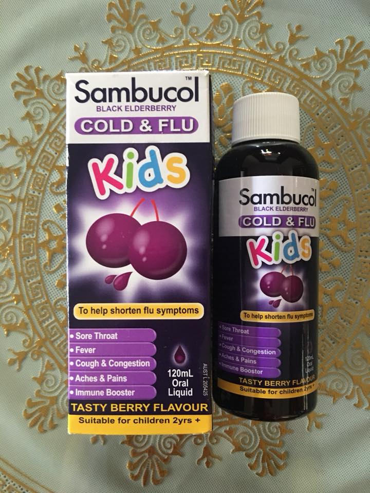 Si-rô Sambucol Cold & Flu for Kids