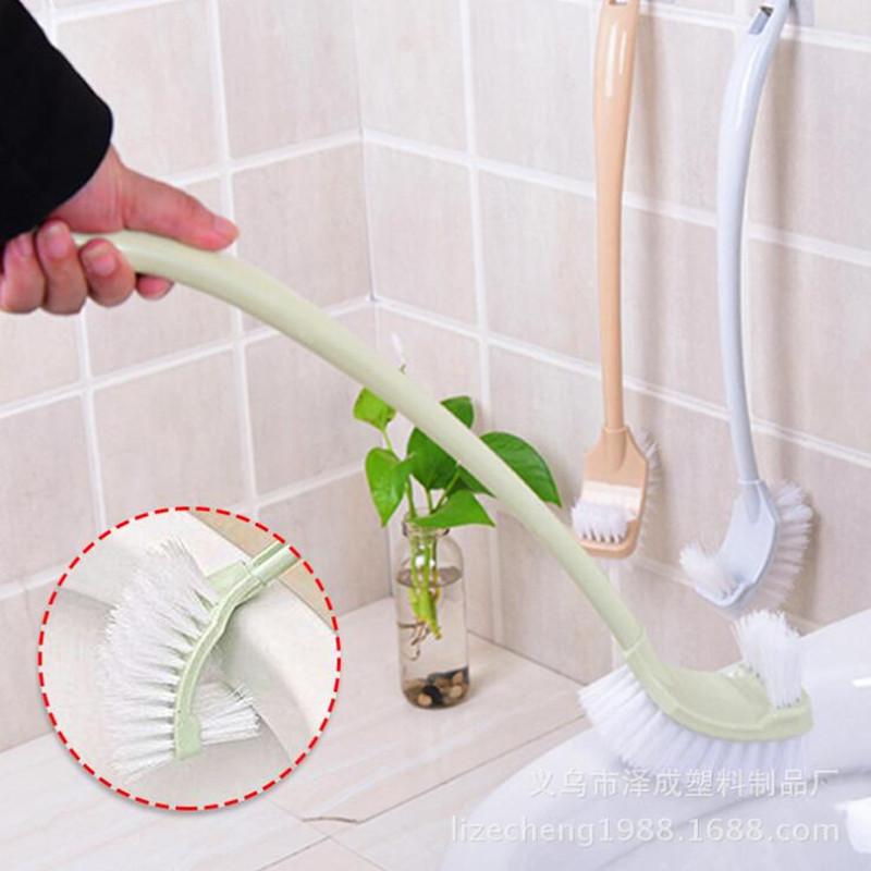 Bàn chải chà bồn cầu 2 đầu đa năng