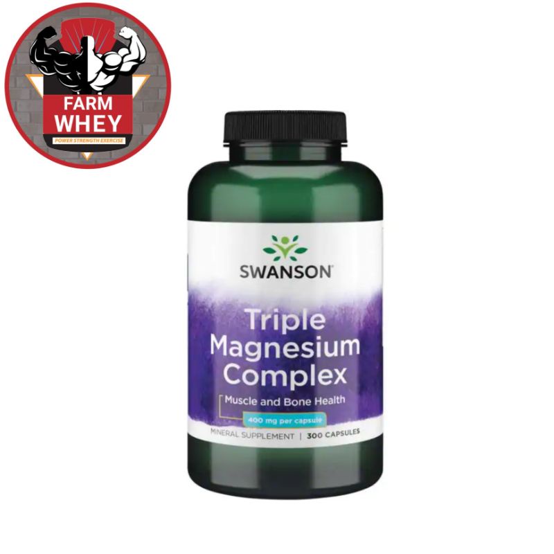 (SWANSON) Viên Bổ Sung Swanson Magnesium 300 Viên ( 400mg / 1 viên )