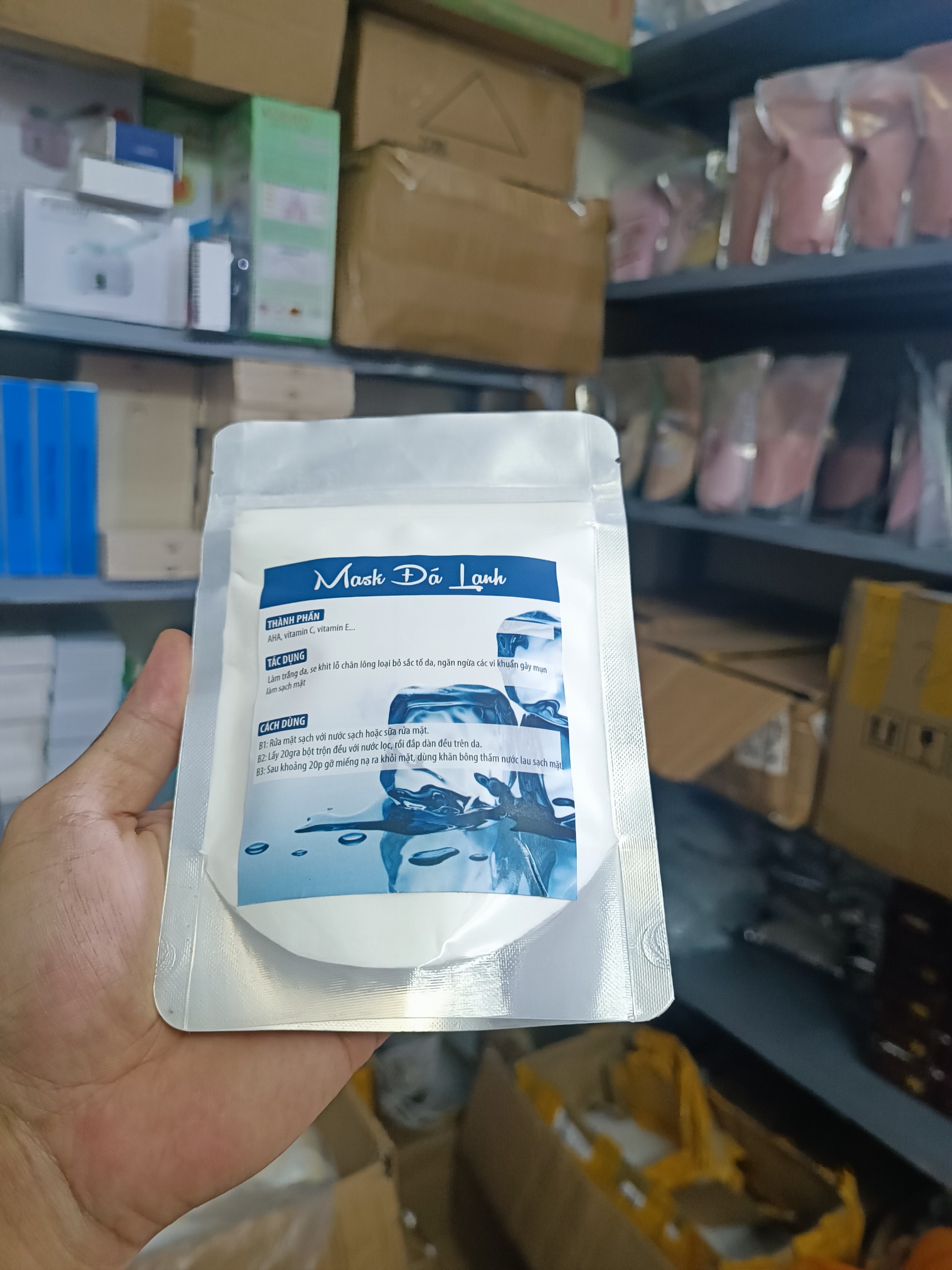 100g mặt nạ đá lạnh chăm sóc da