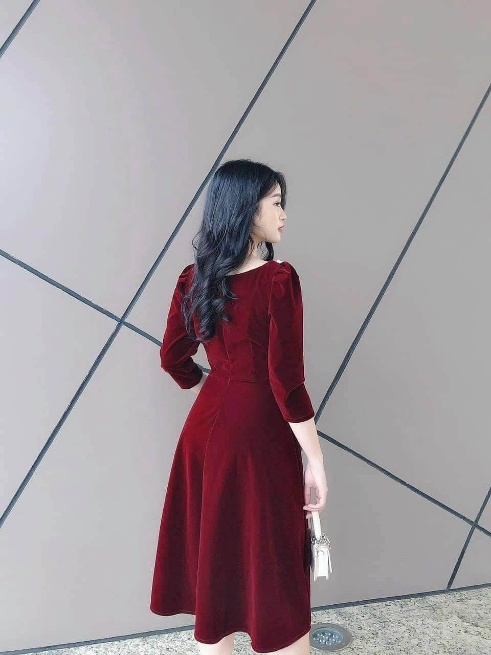 [MÃ LAZADAFAHB01 - GIẢM 30K ĐƠN 100K] Váy đầm xoè Nhung