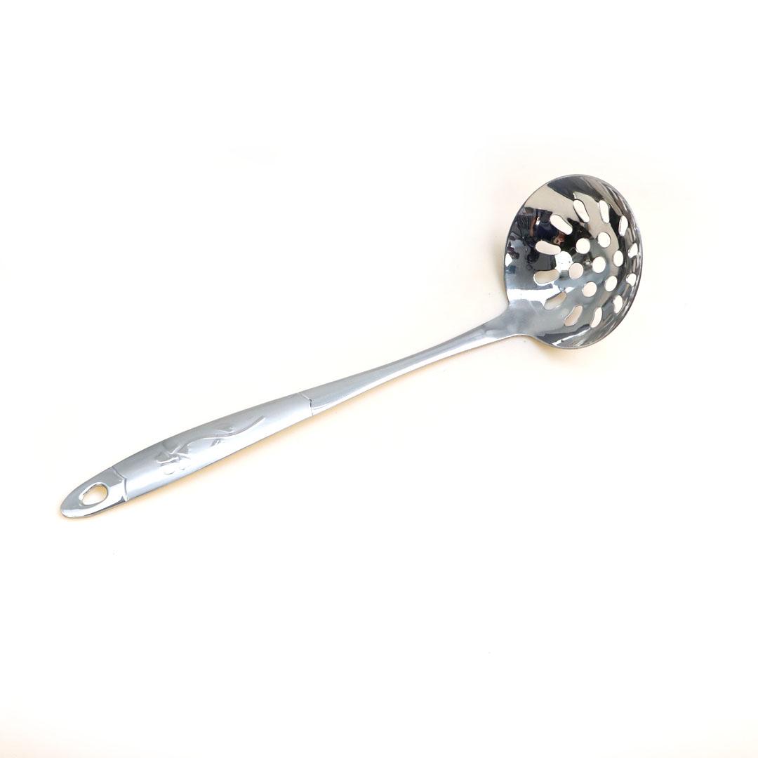 Vá lỗ inox không gỉ dày hoa văn đẹp. Vá lỗ vớt đồ chiên nước bằng inox