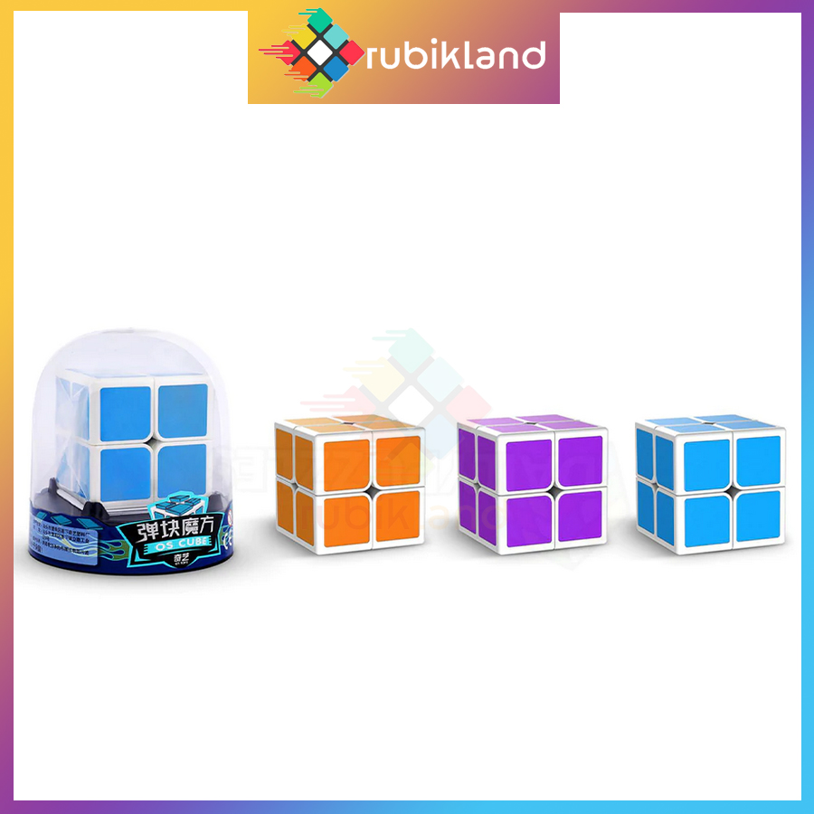Rubik qiyi os 2x2 cube rubic biến thể oc cube đồ chơi trí tuệ trẻ em