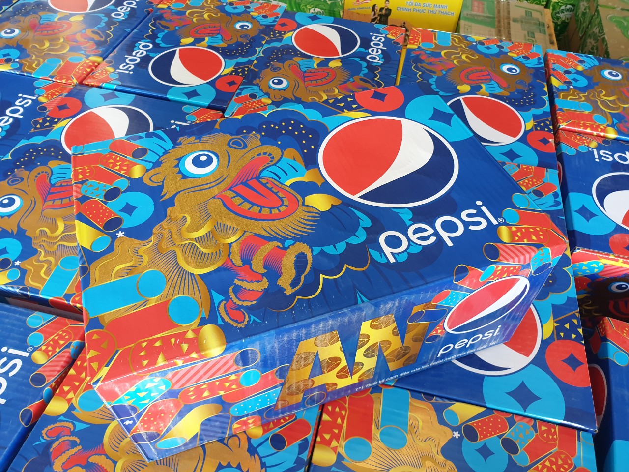 Thùng Pepsi Lon 24 Lon
