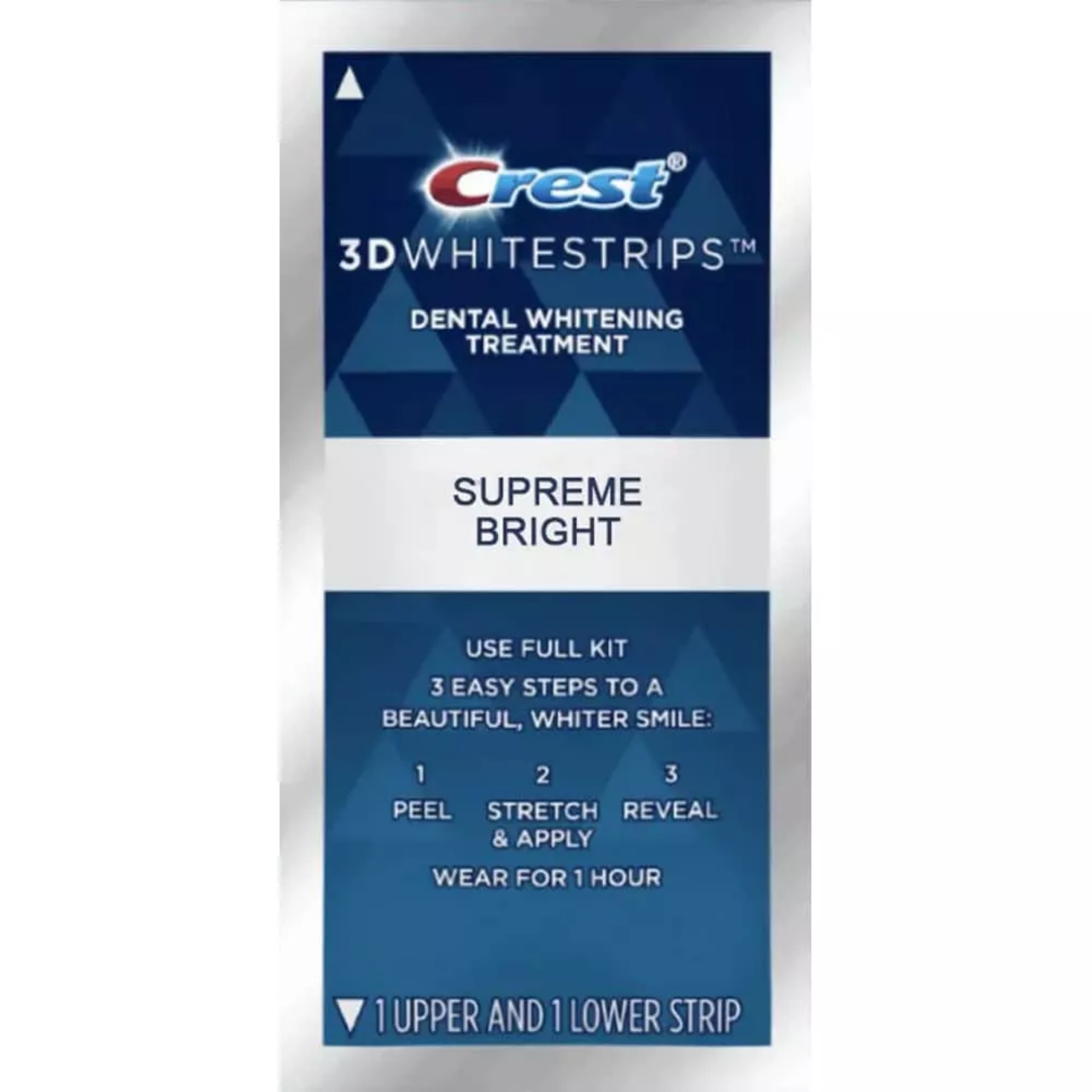 Miếng dán trắng răng Crest 3D White tẩy trắng răng USA/ CANADA