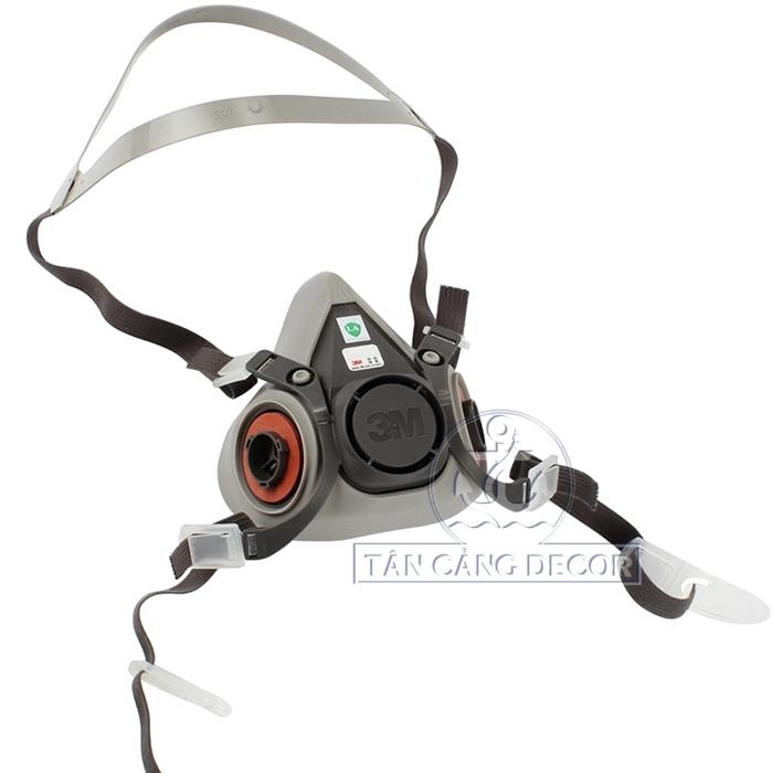Mặt nạ phòng độc 3M 6200 Kèm 10 Bông Lọc