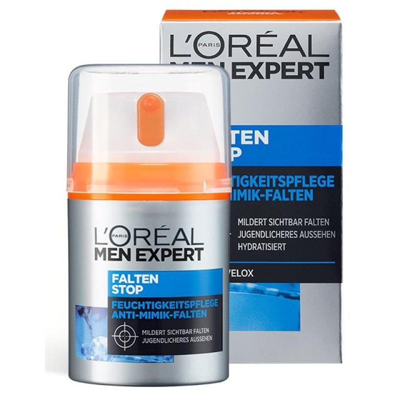 Gel dưỡng da chống lão hóa cho nam Loreal Falten Stop Anti Mimik Falten 50ml