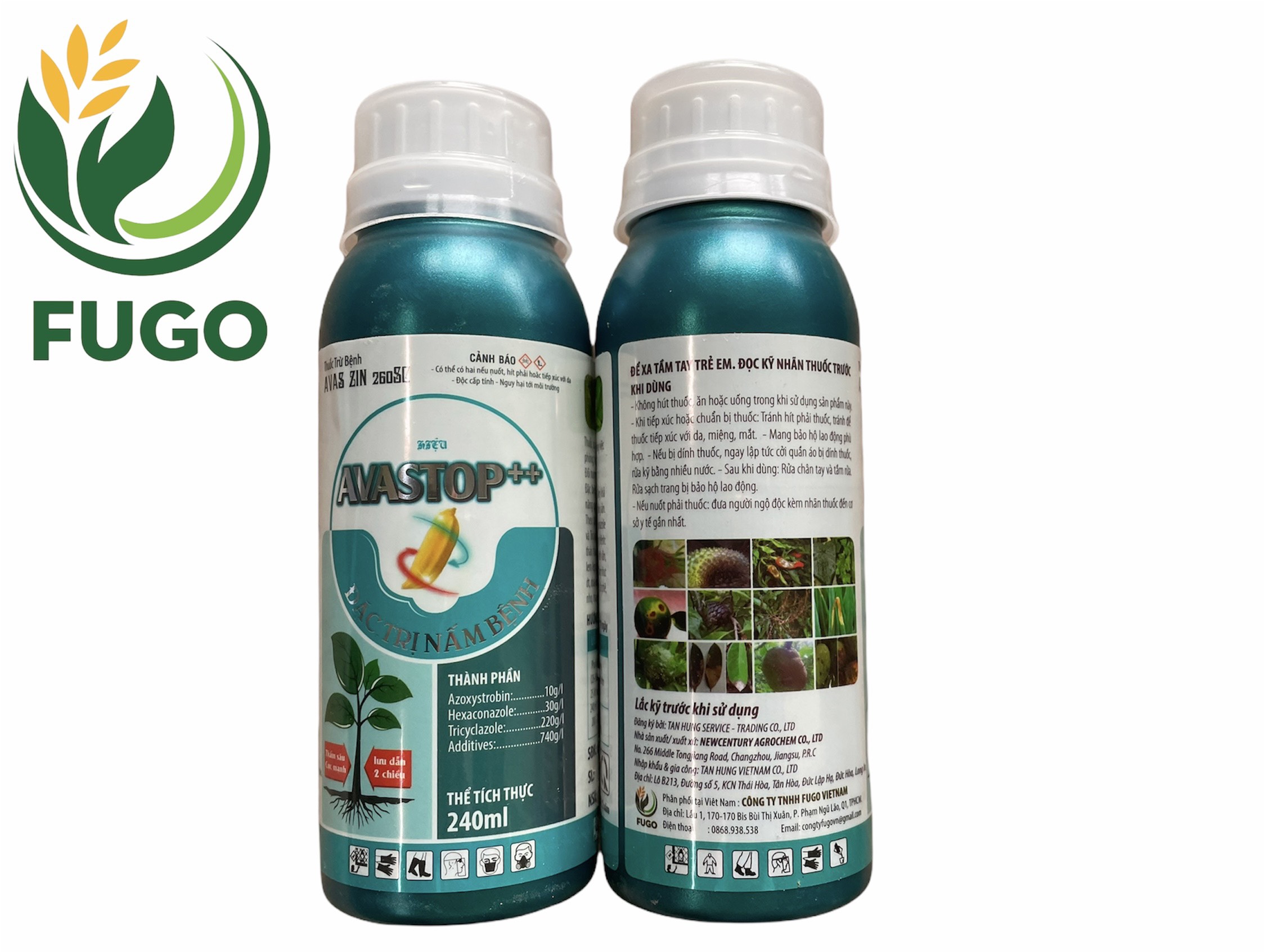 Trừ Nấm Bệnh AVASTOP ++(đạo ôn, đạo ôn cổ bông trên lúa)