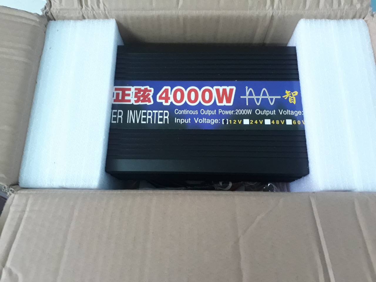 Bộ kich điện inverter 12V 4000W Sin Chuẩn - Inverter 12V 4000W Sin Chuẩn