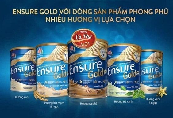 Sữa bột Ensure Gold nhập khẩu Mỹ