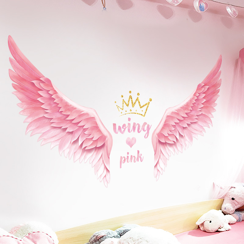 DECAL DÁN TƯỜNG ĐÔI CÁNH THIÊN THẦN