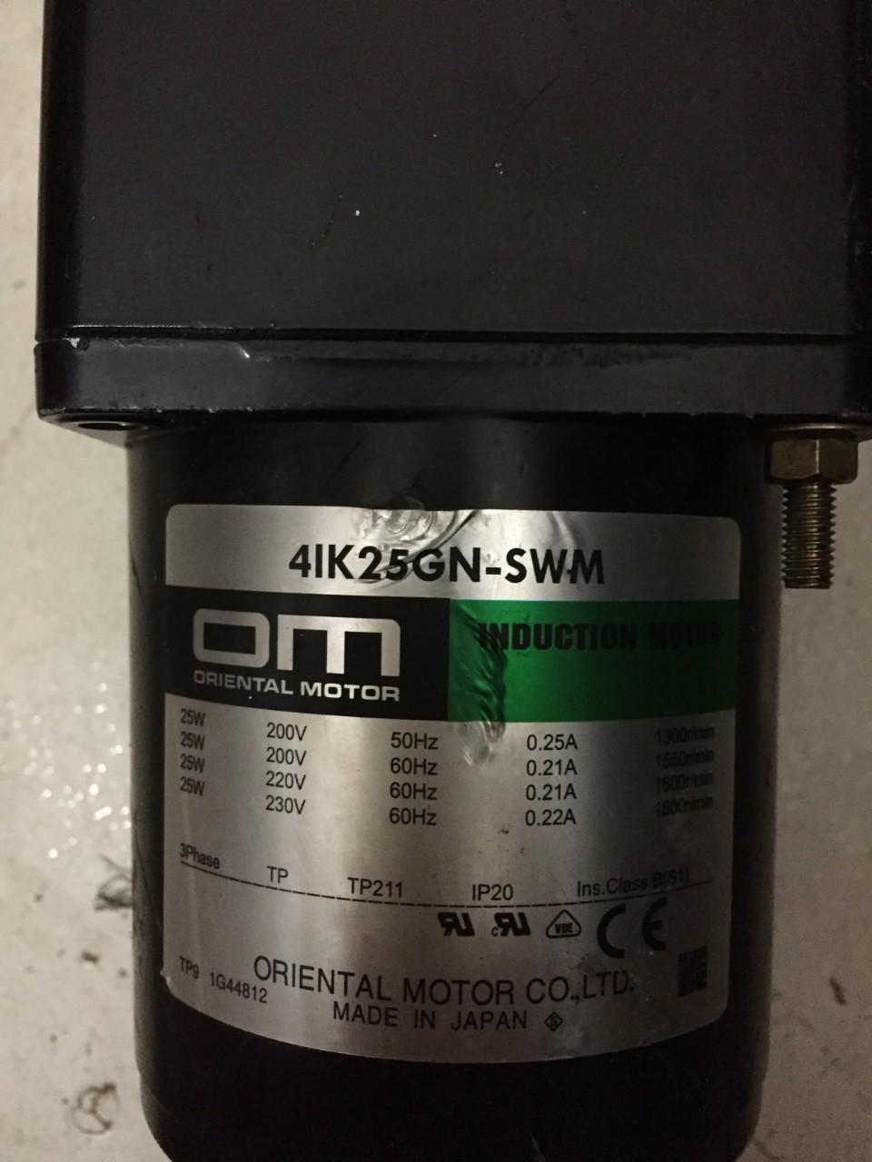 Motor giảm tốc 25w điện áp 220v