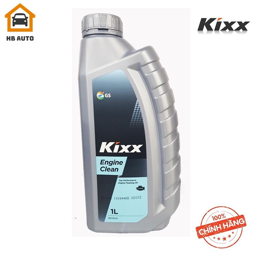 Dầu xúc rửa động cơ kixx engine clean – 1lít