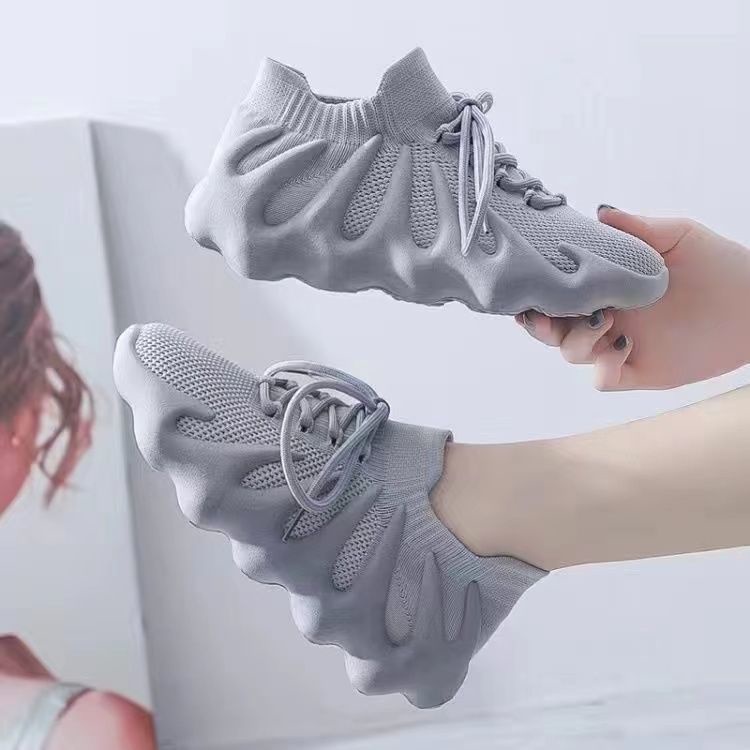 Giày bệt mùa hè 2022 bạch tuộc có lưới dệt cho nữ