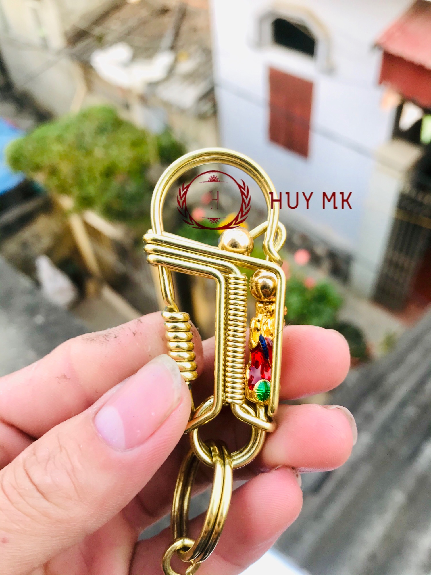 Móc khoá thủ công tỳ hưu thiên lộc
