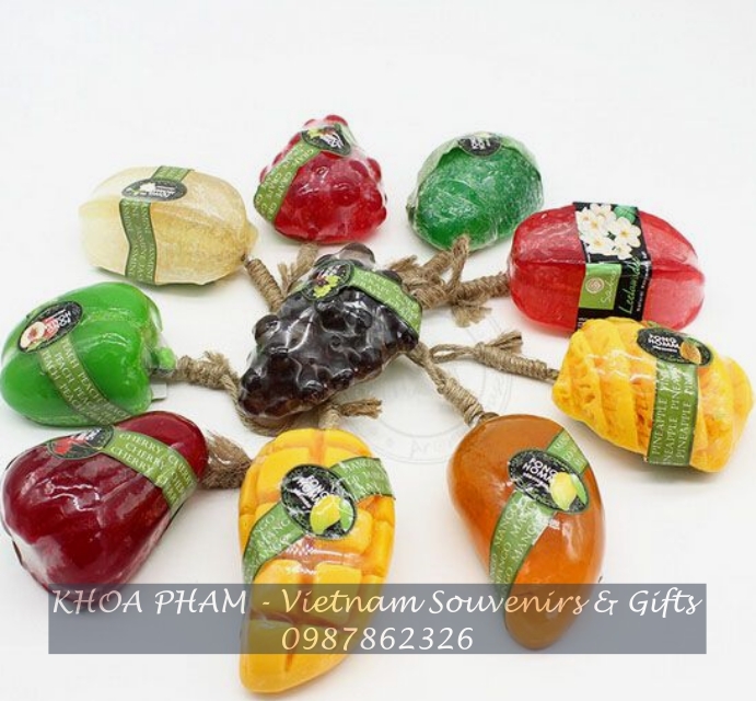 Xà phòng thơm hình trái cây Thái Lan ( 10 tặng 3)