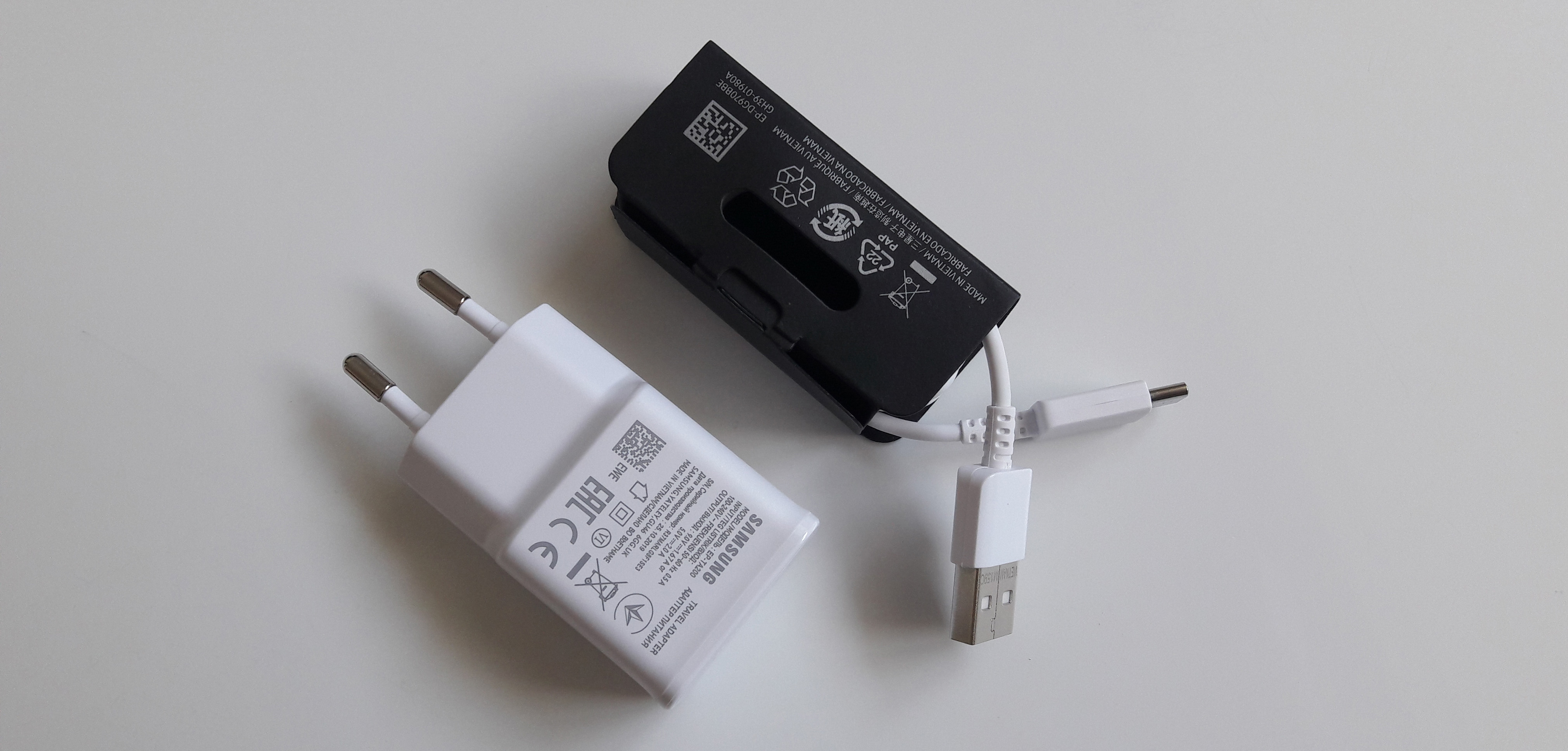 Bộ sạc nhanh dùng cho Samsung A51 (Cam Kết Sạc ZIN) (Adaptor Trắng nhám + Cable chuẩn type C) (Fast Charging)