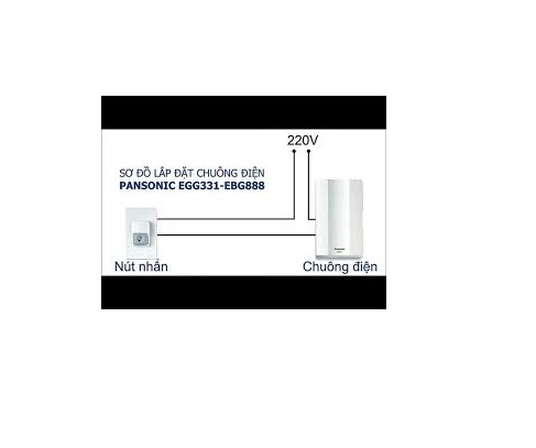 Chuông điện Panasonic EGG311 + EBG888 ( EGG 331 + EBG 888 )