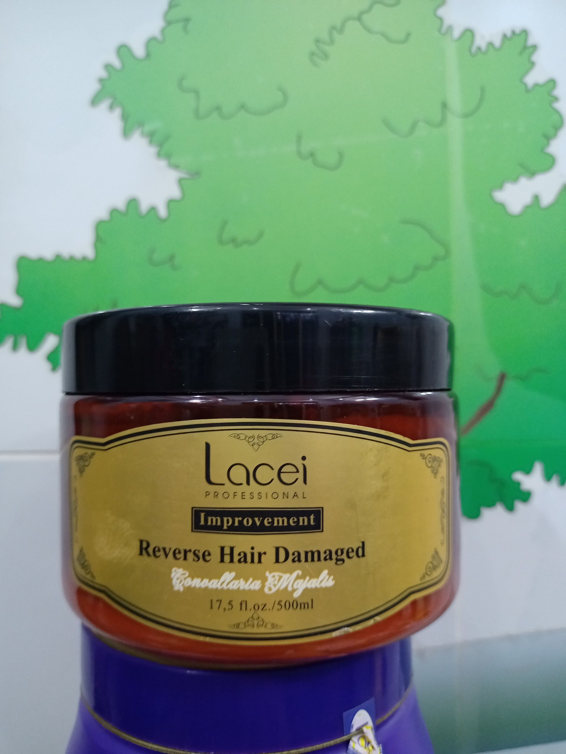500ml Dầu hấp phục hồi tóc tóc Kella - Lacei