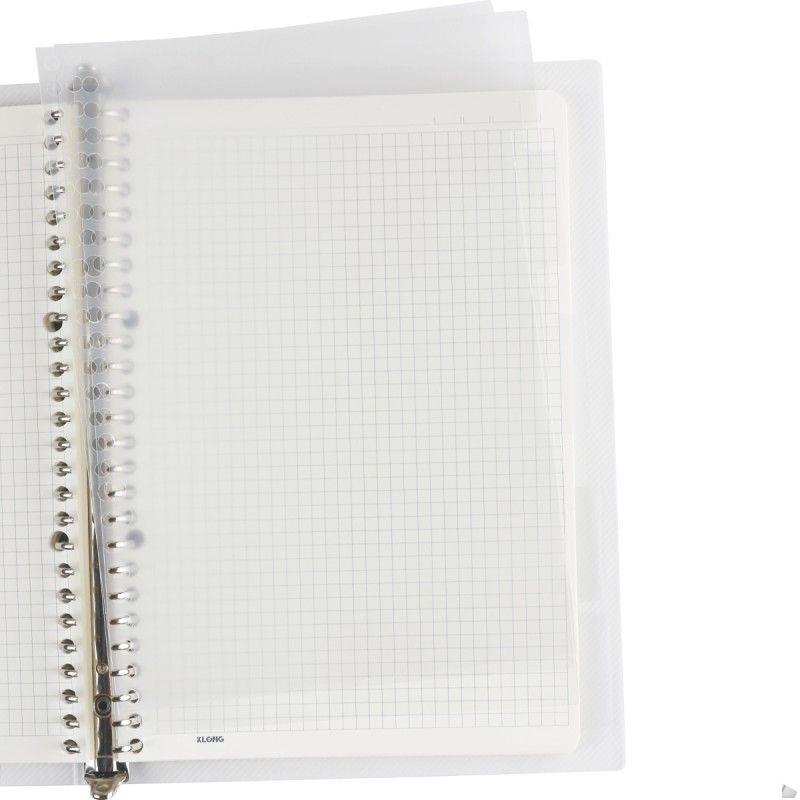 Sổ Caro còng sắt 26 chấu B5 - 80 tờ ; MS: 550 .