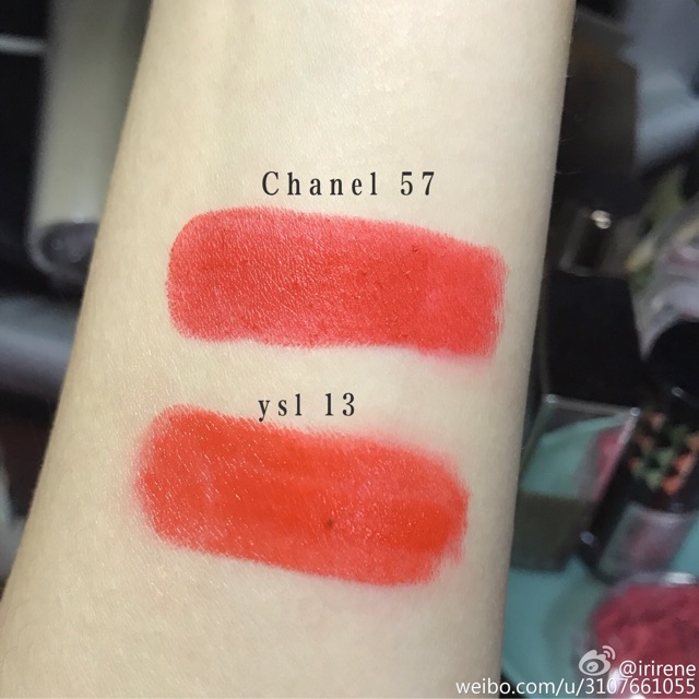 Review Chanel Rouge 57 Feu màu đỏ cam đầy cá tính