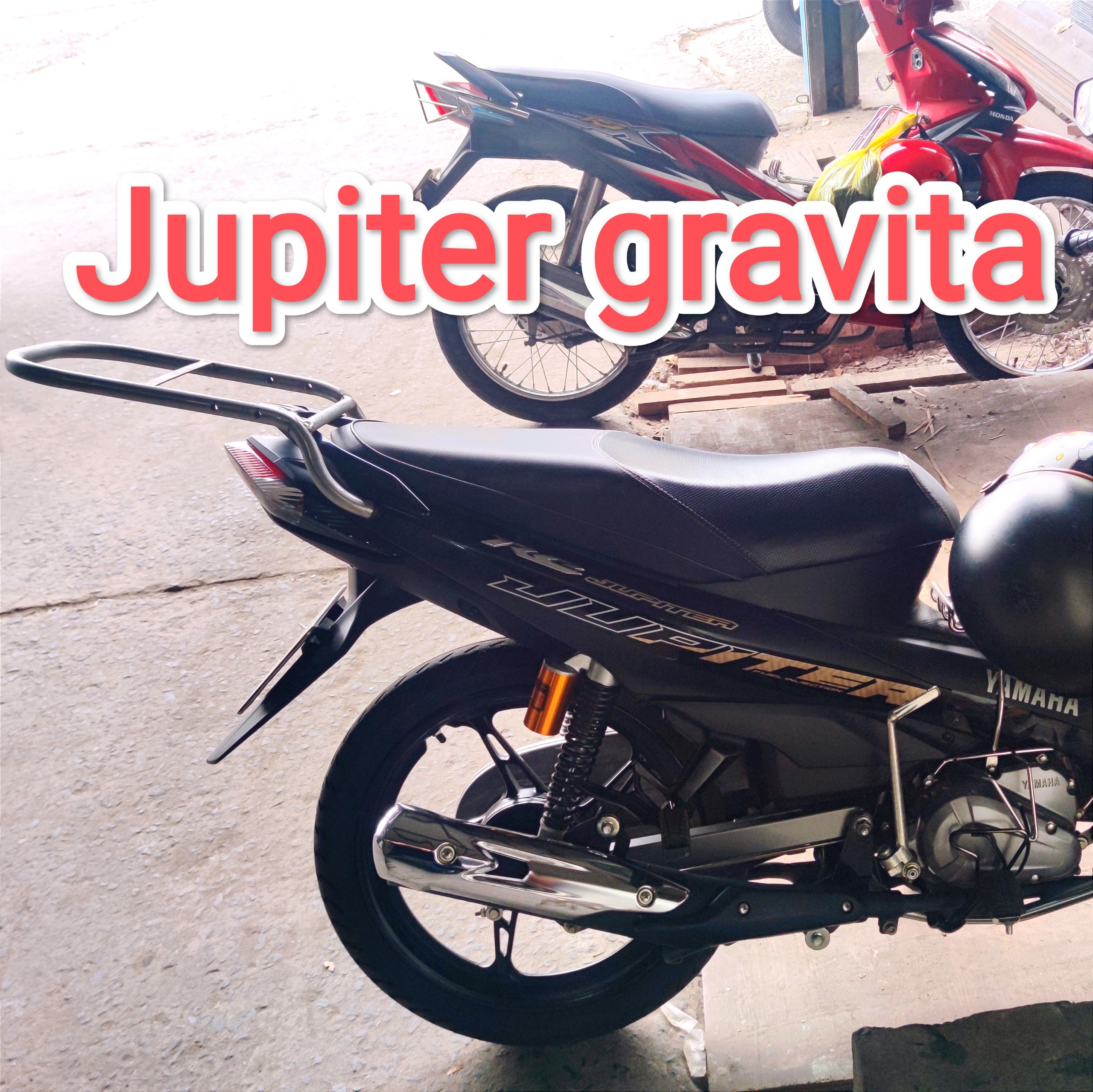 ( tặng lót tay) Baga phượt xe Jupiter gravitar