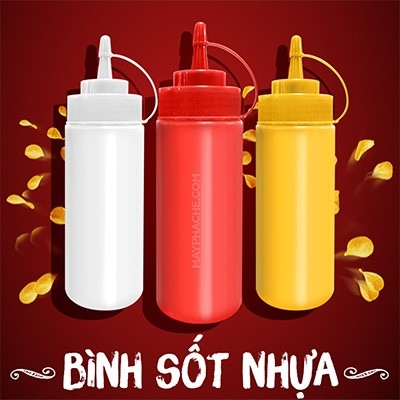 Bình đựng Siro/Sốt/Nước đường 500ml