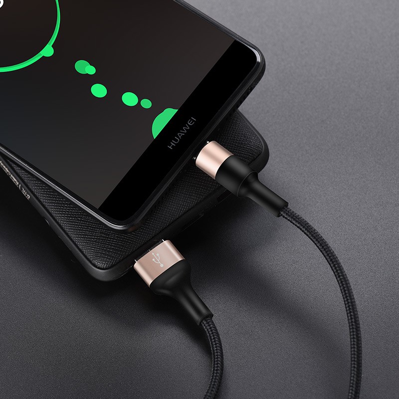 Cáp Sạc MicroUSB Hoco X26 Sạc Nhanh Bọc Dù Bền Chắc 1m