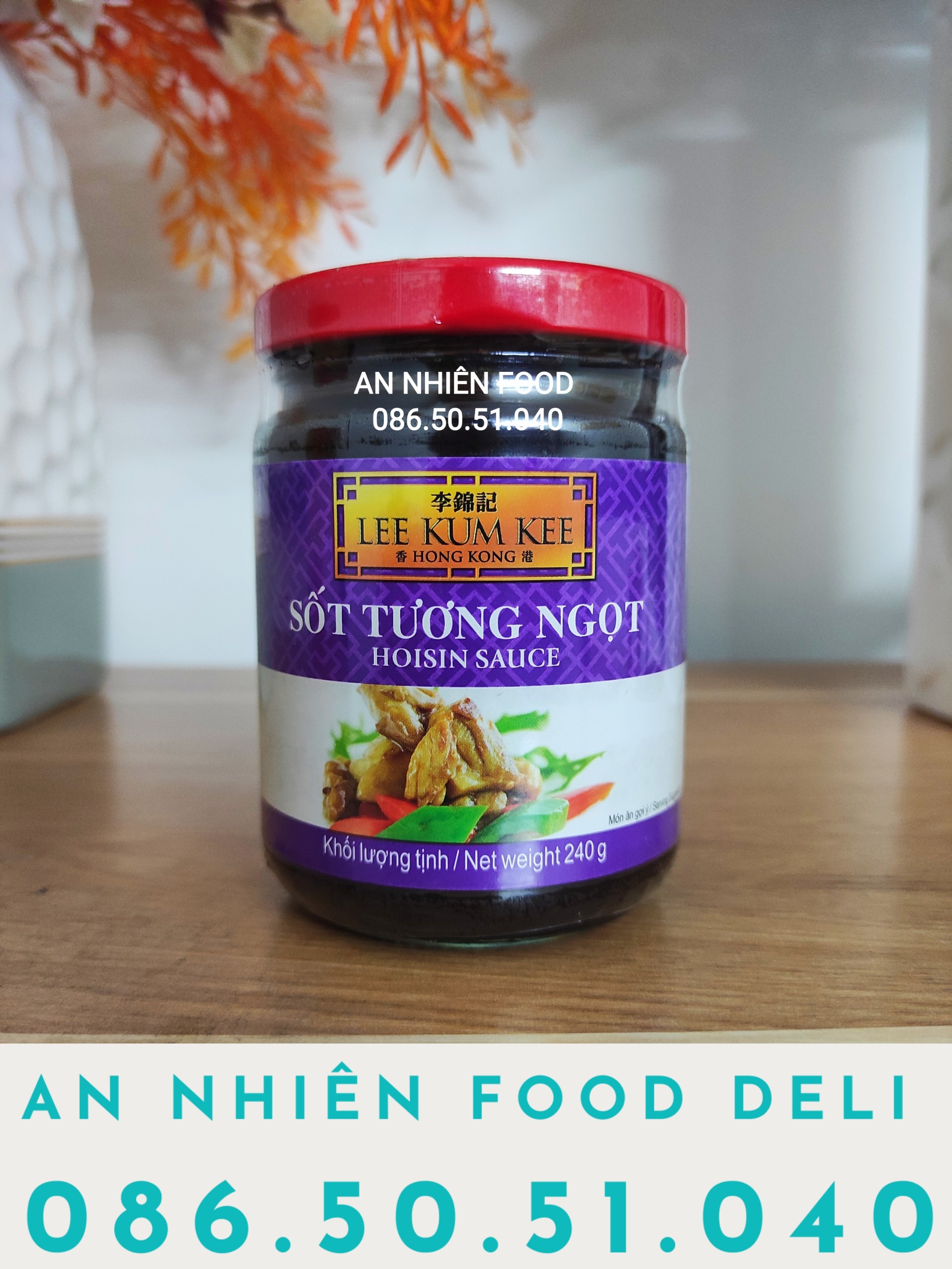 Sốt Tương Ngọt Lee Kum Kee Xốt Hosin Sauce 240G