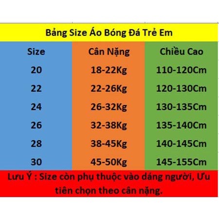 TRẺ EM - Bộ Quần Áo Bóng Đá Trẻ Em CLB MC 23/24 - VẢI MÈ THÁI CAO CẤP