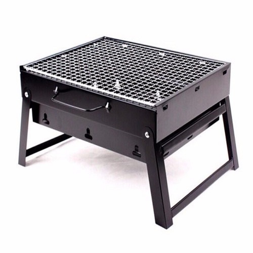 Bếp nướng than hoa vuông xếp gọn
